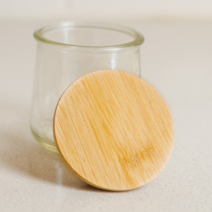 Oui Yogurt Jar Bamboo Lid | Gift Bestseller