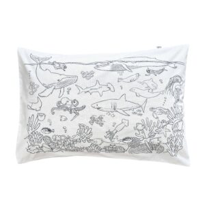 Craft Kit - Color In Under the Sea Pillowcase