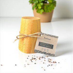 Bamboo Salt & Pepper Shaker | Dining Gift Bestseller