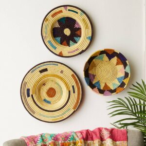 Makali Dash Wall Basket Plate