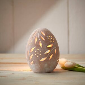 Terracotta Egg Lantern