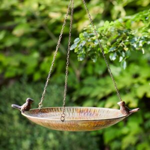 Eco-Iron Hanging Birdbath